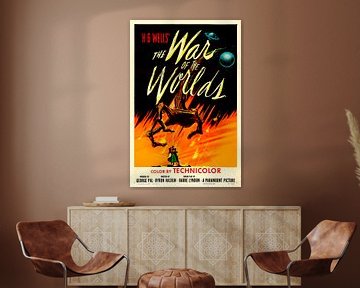 Affiche du film La guerre des mondes