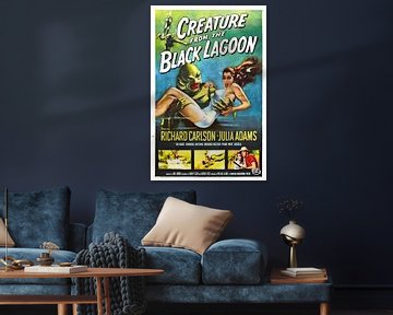 Affiche de la créature du lagon noir