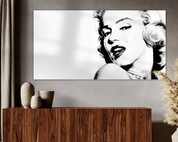 Marylin Monroe sur Brian Morgan