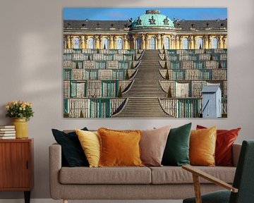 Potsdam - Schloss Sanssouci sur t.ART