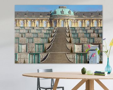 Potsdam - Schloss Sanssouci van t.ART