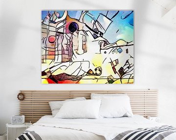 Kandinsky ontmoet Mallorca, Motief 4 van zam art
