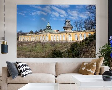 Potsdam - Nieuwe Kamers van Sanssouci van t.ART
