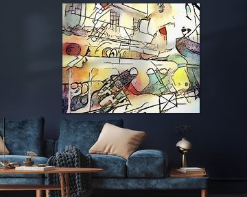 Kandinsky ontmoet Arles, Motief 3 van zam art