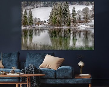 Hintersee in de winter van Achim Prill