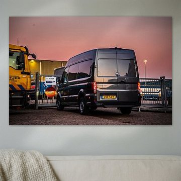 Volkswagen e-Crafter x Purple sky von Andriessen Bedrijfswagens