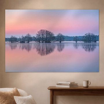 Pink Lake bei Sonnenaufgang