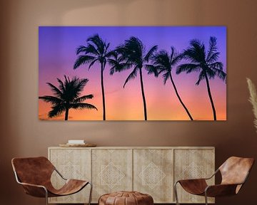 Sonnenuntergang auf Maui von Henk Meijer Photography
