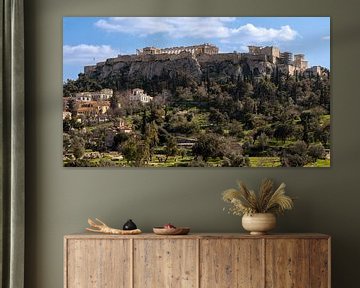 Athene - Blik op de Akropolis