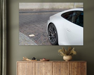 Porsche 911 sportwagen achterkant detail van Sjoerd van der Wal