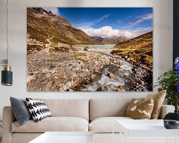 Silvretta stuwmeer van Rob Boon