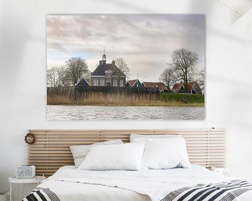 Schokland ehemalige Insel in der niederländischen Zuiderzee von Sjoerd van der Wal Fotografie