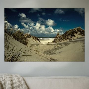 Duinvorming op Ameland.