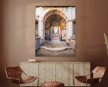 Une église abandonnée en Italie. sur Roman Robroek - Photos de bâtiments abandonnés