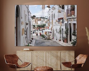 La décoration des rues d'Alberobello sur DsDuppenPhotography