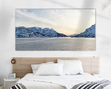 Het prachtige landschap van Noorwegen van Rene van Dam