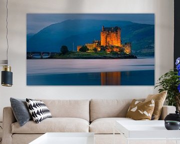 Château d'Eilean Donan, Écosse sur Henk Meijer Photography
