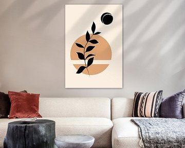 Abstracte plant van Studio Miloa