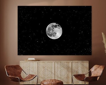 Tijdloos, de mystiek van de maan en sterren van foto by rob spruit