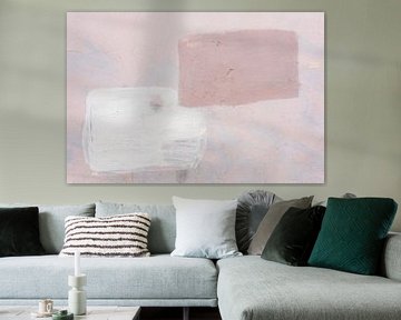 Witte en roze muur I Reis Fotografie van Lizzy Komen