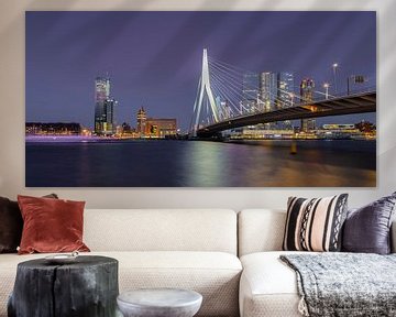 Rotterdam by Night - Erasmus Bridge