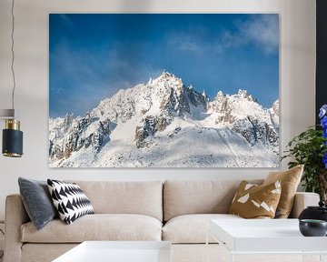 Andermatt mountains in winter magic by Leo Schindzielorz