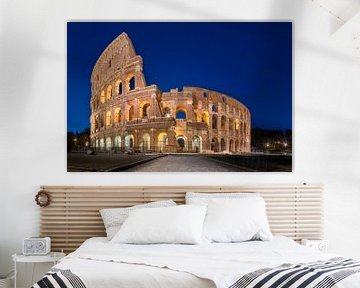 Colosseum in the city of Rome in Italy. by Voss Fine Art Fotografie