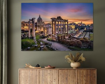 Roman Forum in Rome, Italy by Michael Abid