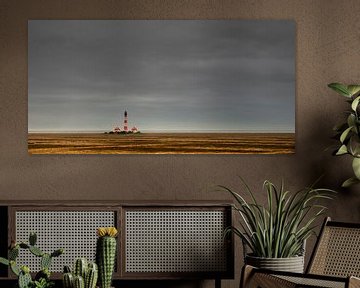 Westerhever Vuurtoren van Fine-Art Landscapes