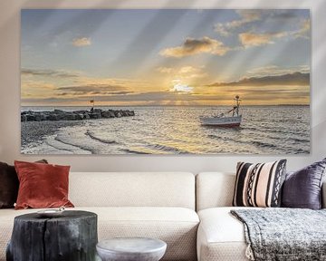 Vissersboot Oostzee van Fine-Art Landscapes