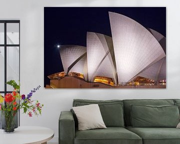 Sydney Opera House bij nacht van Marianne Kiefer PHOTOGRAPHY