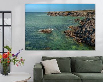 Ruwe kust Quiberon van Fine-Art Landscapes