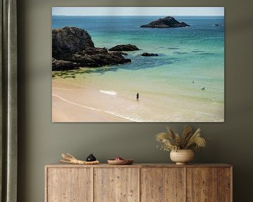 Swimming fun Quiberon by Fine-Art Landscapes