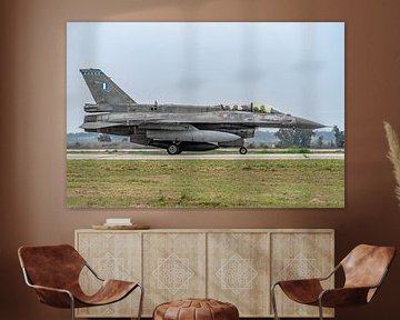 Greek Lockheed Martin F-16D Fighting Falcon. by Jaap van den Berg