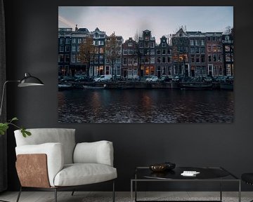 Keizersgracht twilight by Paul Poot