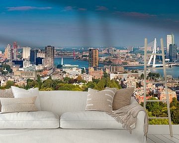 Panorama Rotterdam vom Euromast von Anton de Zeeuw