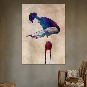 Gymnastique #gymnastique #sport sur JBJart Justyna Jaszke