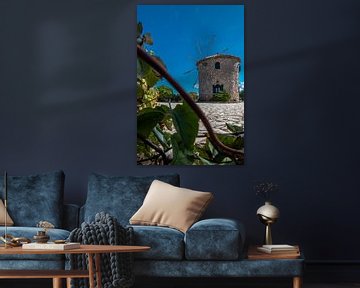 Grichenland, Zakyntos, Windmühle aus stein von Fotos by Jan Wehnert