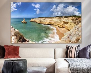 Kustlandschap in de Algarve van Dirk Rüter