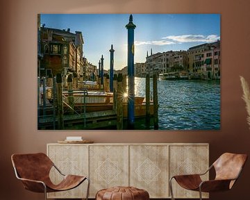 Venetiaanse reflecties op het Canal Grande