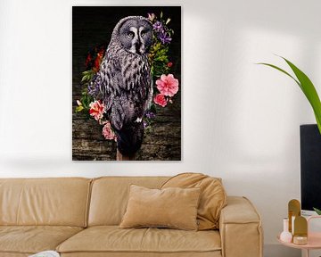 The wise owl by Bert Hooijer