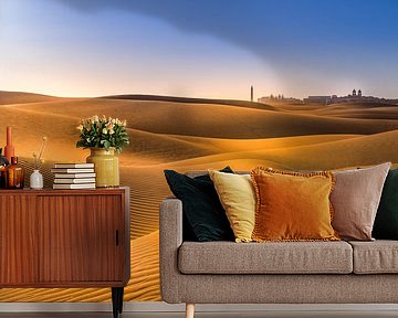 The dunes of Maspalomas in Gran Canaria. by Voss photography