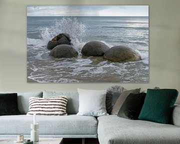 Moeraki Boulders at Koekohe Beach