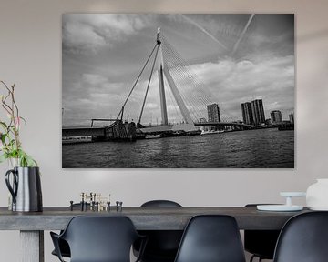 Rotterdam Erasmusbrug by Kas Den Elzen