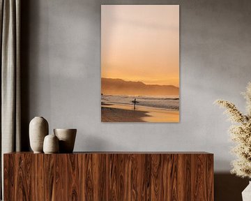 Sunset Surfer van Mambry Wakum