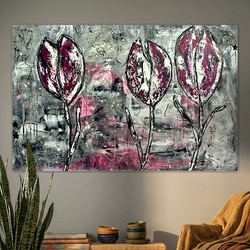 Tulpen von Femke van der Tak (fem-paintings)