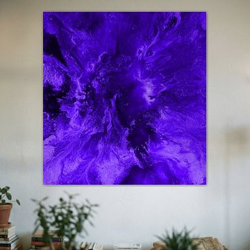 Sehnsucht in den Wolken in Lila