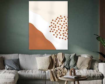 Abstract shapes with dots by Studio Miloa