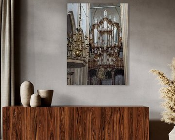 Orgel Bovenkerk Kampen von Gerrit Veldman