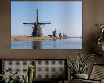 UNESCO Hollandse windmolens in Kinderdijk